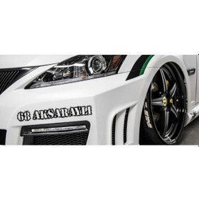 Resim Aksaraylı 68 Plaka Araba Oto Sticker Yapıştırma 2 Adet Siyah Renk Sticker 