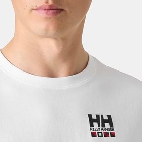 Resim Helly Hansen Helly Hansen Shorelıne T-shırt 3.0 Erkek Beyaz Tshirt Hha.54601-hha.002 