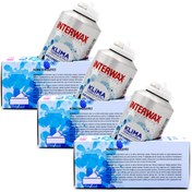 Resim Interwax 3 Adet Limon Kokulu Klima Temizleyici Klima Fresh 