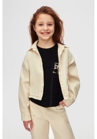 Resim Xo Kids Kız Çocuk Gömlek 8-14 Yaş 38408 Krem 