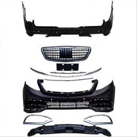 Resim Mercedes W447 Vito Uyumlu Maybach Body Kit 2016-2020 (Kaputsuz Versiyon) 