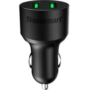 Resim Tronsmart CC2TF Çift USB Çıkışlı Qualcomm QC 3.0 Araç Şarj Cihazı 