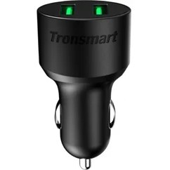 Resim Tronsmart CC2TF Çift USB Çıkışlı Qualcomm QC 3.0 Araç Şarj Cihazı 