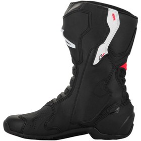 Resim Alpinestars Stella Smx-6 V3 Korumalı Kadın Motosiklet Botu Siyah Beyaz Pembe 