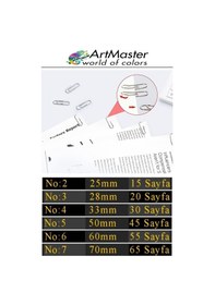 Resim Metal Büyük Ataş 60 Mm 500 Lü 1 Paket Nikel Kaplama 55 Sayfa Kapasiteli Metal Ataş Ofis Okul Büro Dayanıklı Paslanmaz 