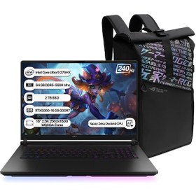 Resim Asus Rog Strix Scar 18 G835LW-SA129 Intel Core Ultra 9 275HX NPU 13 TOPS 64GB 2TB SSD RTX5080-16GB Freedos 18" 2.5K 240Hz WQXGA Taşınabilir Bilgisayar 