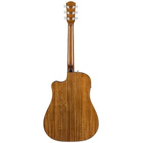 Resim Fender CD-140SCE Dreadnought Natural Elektro Akustik Gitar 