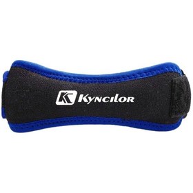 Resim Skycıty 1 Adet Ayarlanabilir Diz Bağı Destek Kayışı Ve Pedi - Açık Hava Sporları İçin Mavi Renkli Dizlik Mavi 