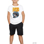 Resim Pubg Super Chicken Dinner Beyaz Çocuk Tişört Beyaz 