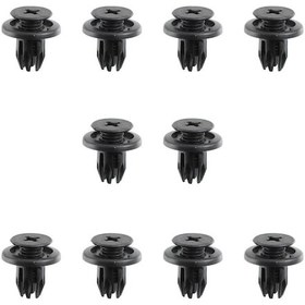 Resim Opel, Chevrolet, Honda İçin Tampon Ve Davlumbaz Klipsi- 10 Adet 