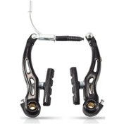 Resim Monyee Bisiklet Fren Seti V-brake Tamir Parçaları, Tüm Tip Bisikletler İçin Metal Konstrüksiyonlu, Dayanıklı Fren Aksesuarı 