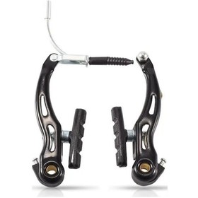 Resim Monyee Bisiklet Fren Seti V-brake Tamir Parçaları, Tüm Tip Bisikletler İçin Metal Konstrüksiyonlu, Dayanıklı Fren Aksesuarı 