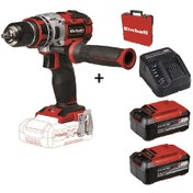 Resim Einhell TE-CD 18 Li Kömürsüz Vidalama Matkap + 2 x 5.2 Ah Plus Starter Kit + Çanta 