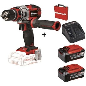 Resim Einhell TE-CD 18 Li Kömürsüz Vidalama Matkap + 2 x 5.2 Ah Plus Starter Kit + Çanta 