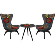 Resim La Vie Home Magic Fiskos Berjer Koltuk Set 