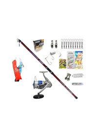 Resim Sea Power 5000 Remixon Strong 420cm 100-250gr Kıyı Olta Takımı Seti 