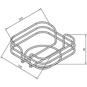 Resim Teknotel Ekmek Sepeti Ekmeklik Krom Mg322 