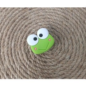 Resim Terlik Süsü Silikon Terlik Sandalet Tokası Kurbağa Aksesuar 