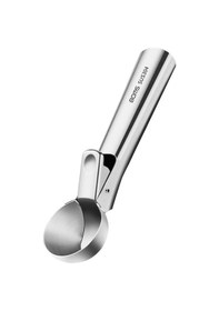 Resim Wondernest Paslanmaz Çelik Lichen Kepçesi, Karpuz Dondurma Servis Kepçesi 304 Çelik, Dayanıklı Ve Şık 