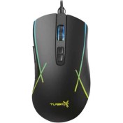 Resim Turbox New Desing Tr-M5 3200DPI USB Kablolu Siyah Gaming Optik Mouse Rgb 