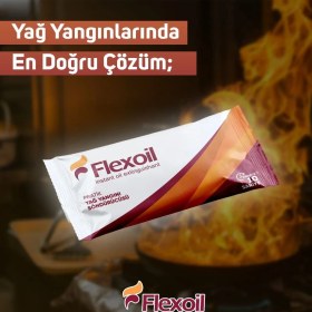 Resim Flexoil Pratik Yağ Yangını Söndürücü 4'lü Paket 