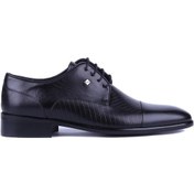 Resim Fosco - Siyah Hakiki Deri Erkek Klasik Ayakkabı 9511 - 6952-556-siyah 