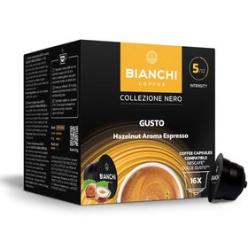 Resim Bianchi Fındık Aromalı Espresso kapsülleri DG 16 adet 