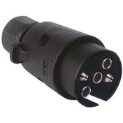 Resim Aksa 5'li N Tipi Plastik Traktör Römork Fişi vidalı 