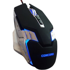 Resim Concord C-25 Mouse Pad 7200 DPI Gaming Mouse Uyumlu Modern Tasarım 826334 