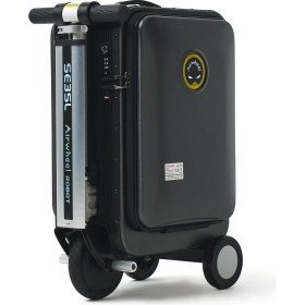 Resim Airwheel SE3SL Elektrikli Binilebilir Scooter Valiz - Siyah 