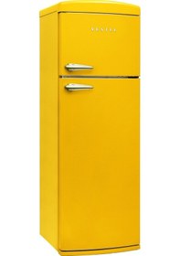 Resim Vestel Retro SC32011 311 L Sarı Statik Buzdolabı 