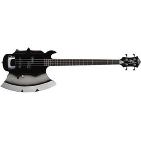 Resim Cort Gs Bass Axe2 Bk Bas Gitar, Çantalı, Siyah 