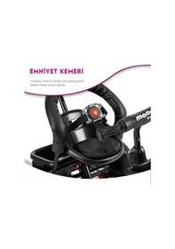 Resim Moony Baby MB504 Ebeveyn Kontrollü 3 Tekerlekli Çocuk Bisikleti 