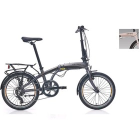 Resim Carraro Flexi 107 20 V Katlanır Bisiklet Pembe Siyah Kırmızı 32 