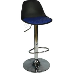 Resim Boombar Nadya Bar Sandalyesi - Lacivert Deri - 9537S0103 