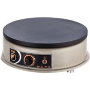 Resim Silverinox Krep Makinesi, 40 Cm, Elektrikli, Gri 