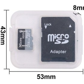 Resim Createtech 256gb Micro Sd Kart U1 Class 10 Hızlı - Telefon Kamera Araç Kamerası İçin Hafıza Kartı Jzr-gy Yüksek Kalite 