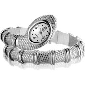 Resim Toz Vintage Allera Yılan Görünümlü Vintage Retro Saat 