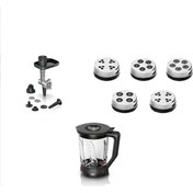 Resim Bosch Mutfak Şefi Mums6zs00 -mumsz6zs17 3 Lü Aksesuvar Seti Kıyma Aparatı- Makarna Diks -cam Blender Aparatı 