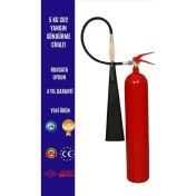 Resim 5 kg Co2 Ysc Abc Tip Karbondioksitli Söndürücü (4 Yıl Garantili Tse Onaylı) 