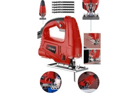 Resim Steiner Alman 4000 W Sjs Metal Şanzuman 6 Kademe Devirli Bakır Sargılı Dekupaj Testere Makinesi 