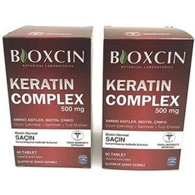 Resim Bioxcin Keratin Komplex 500 Mg 60 Tablet 2 Li Paket 