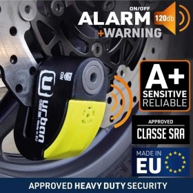 Resim Urban Securıty UR10 Alarmlı Disk Kilidi 