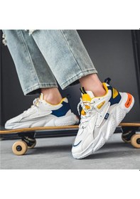 Resim Sones Kaymaz Tabanlı Günlük Spor Ayakkabı SNS002051 Turuncu 