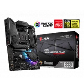 Resim MSI MPG B550 GAMING PLUS AM4 DDR4 SES GLAN DP/HDMI SATA3 USB3.2 ATX 