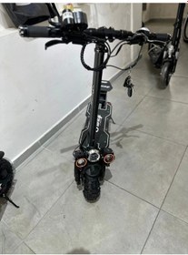 Resim Sway Puma Çift Amortisörlü 1000w 10 Inç Elektrikli Scooter Siyah 
