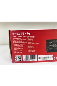Resim For-X XAD-160.8D 8 KANAL PRO OTO AMFİ 