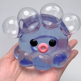 Resim Yeni ev yapımı balon sıkma oyuncakları, mükemmel masa aksesuarları, yumuşak oyuncaklar, süper yapışkan yavaş zıplayan top, yaz serinletici eğlenceli oyuncaklar, doğum günü hediyeleri 