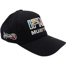 Resim Dragondostore Dragon 50325Ac Şapka Ifma Logo Nakışlı Muaythai Şapka 
