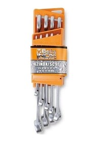 Resim Beta 42ınox/sc9 İnox Kombine Anahtar Takımı.8-19mm 